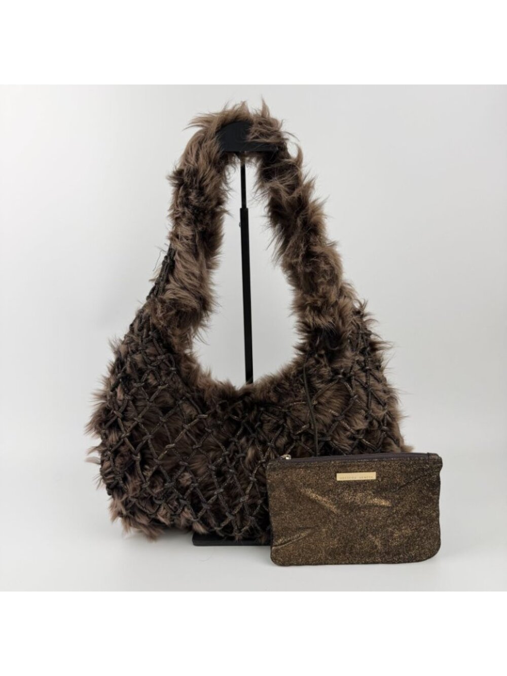 Bottega Veneta Intrecciato Shoulder Bag Brown Vintage - Picture 3 of 15